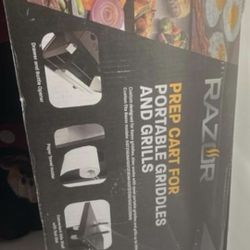 RAZOR PORTABLE GRILL STAND BRAND NEW 