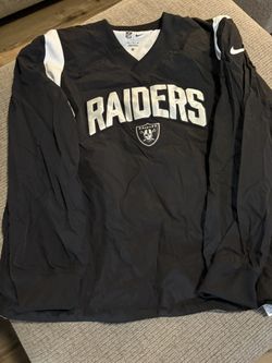 Raiders Windbreaker Crew Neck Jacket