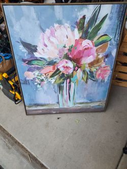 Flower canvas