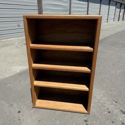 Solid Wood Bookshelf – Adjustable Shelves – 48” Tall x 31.5” Wide