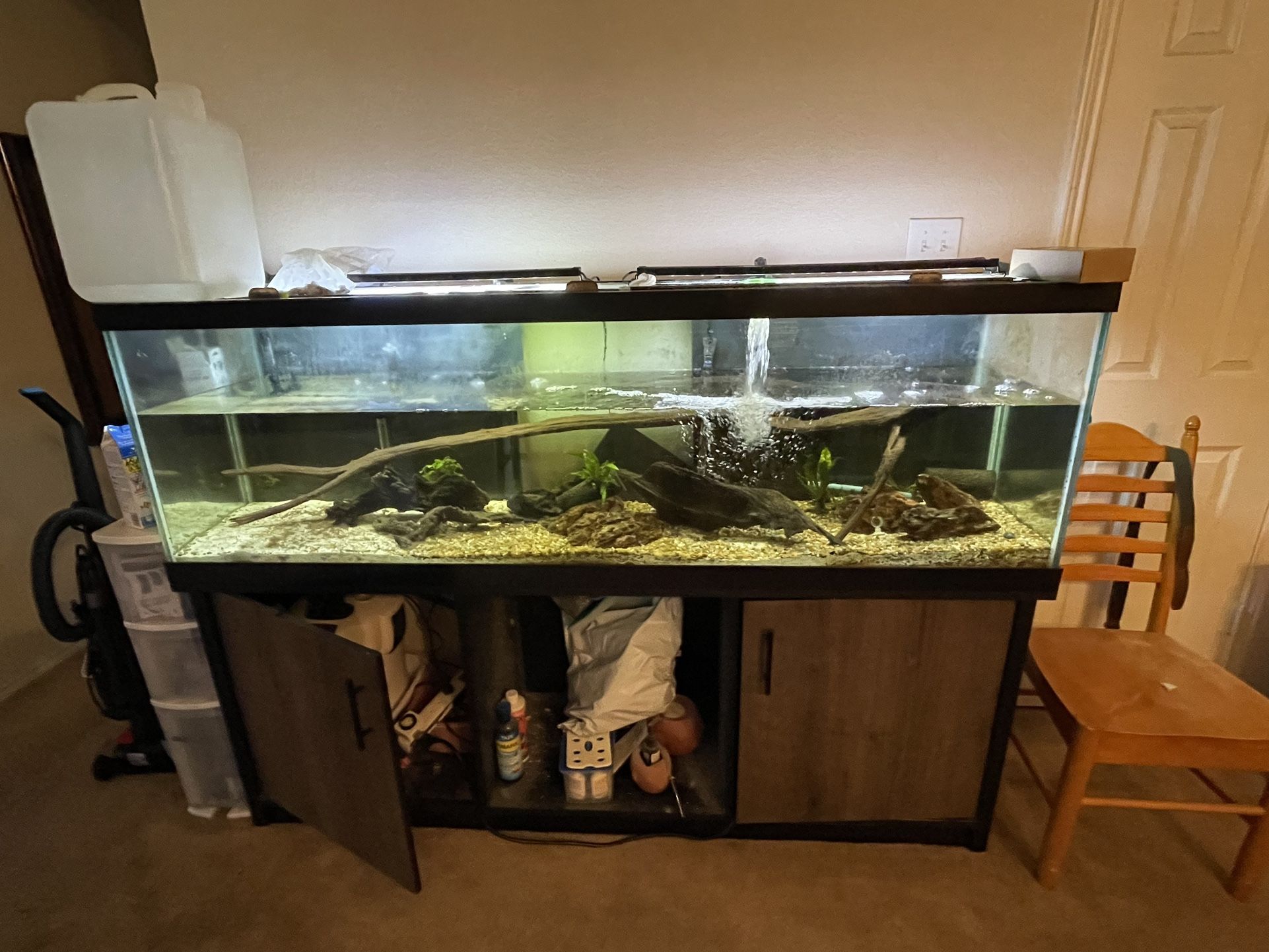 125 Gallon Fish Tank And Stand