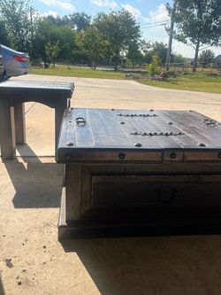 Rustic tables