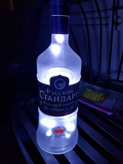 Light up bottle