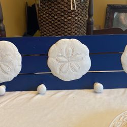 Sand Dollar Towel Hanger