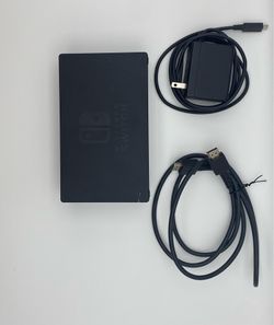 Nintendo Switch Dock Bundle w/ Charger & HDMI – Tested Working