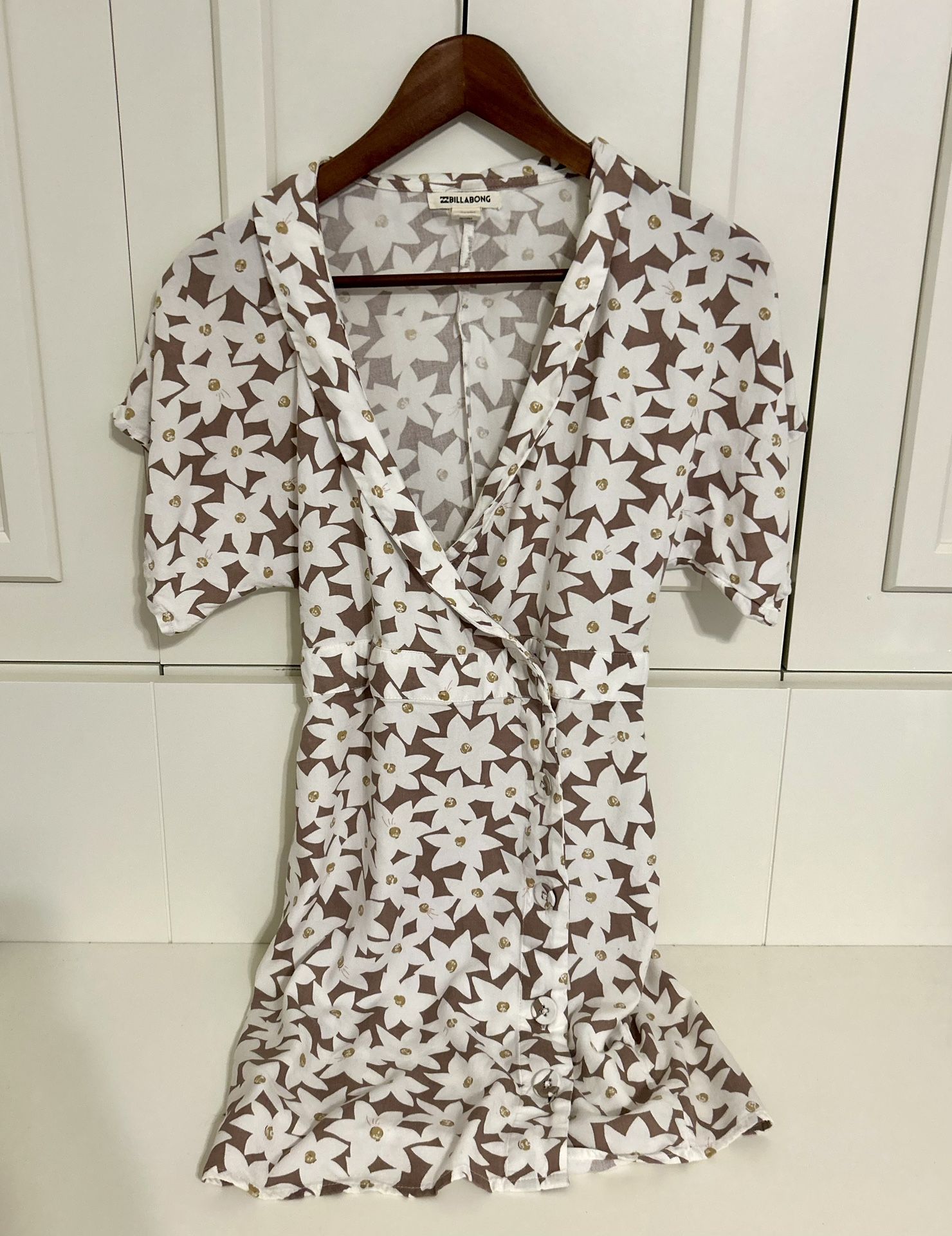 Wander Beyond - Floral Wrap Dress for Women - Small