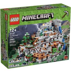 Lego minecraft mountain cave for sale new arrivals