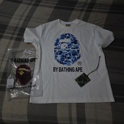 Camouflage Blue Bape Shirt Taking Offers!!!!