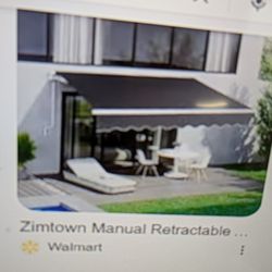 Heavy Duty 8x10 Awning