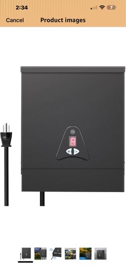 New Low Voltage Landscape Transformer, 300W Outdoor Low Voltage Trams Former Waterproof, Dusk to Dawn Sensor Control, 120VAC to 12 V, 2 Outputs for Ou