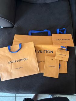 Louis Vuitton Shopping Bags Set of 5