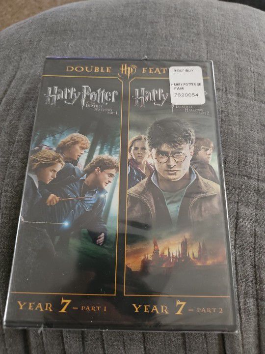 Harry Potter Double Feature: The Deathly Hallows (DVD, 2012, 2-Disc Set)