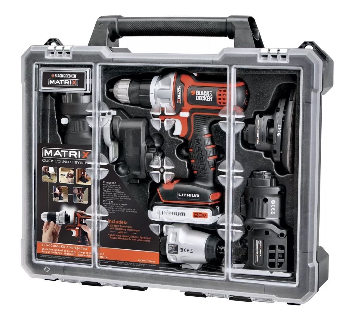 Black and Decker Matrix Power Tool Combo