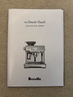 Espresso, Braville, Oracle Touch, BES 990