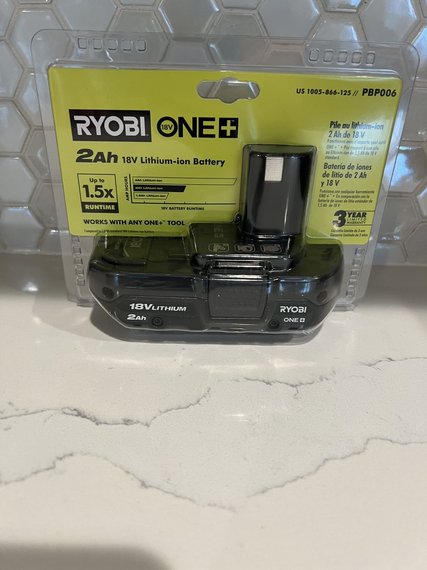 Ryobi Battery