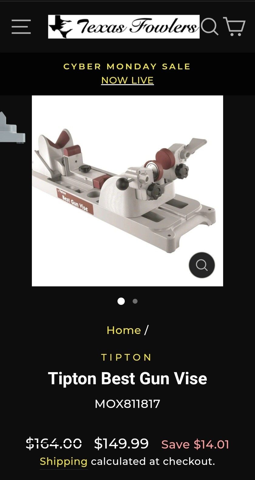 Tipton Best Gun Vise