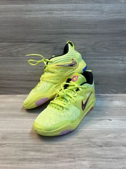 Nike KD15 Yellow Basketball Shoes Size 9.5 DM1056-700 (PO1025410)