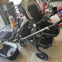 Uppababy Vista stroller + attachments