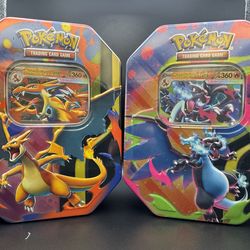 Mega Charizard X & Y Tin