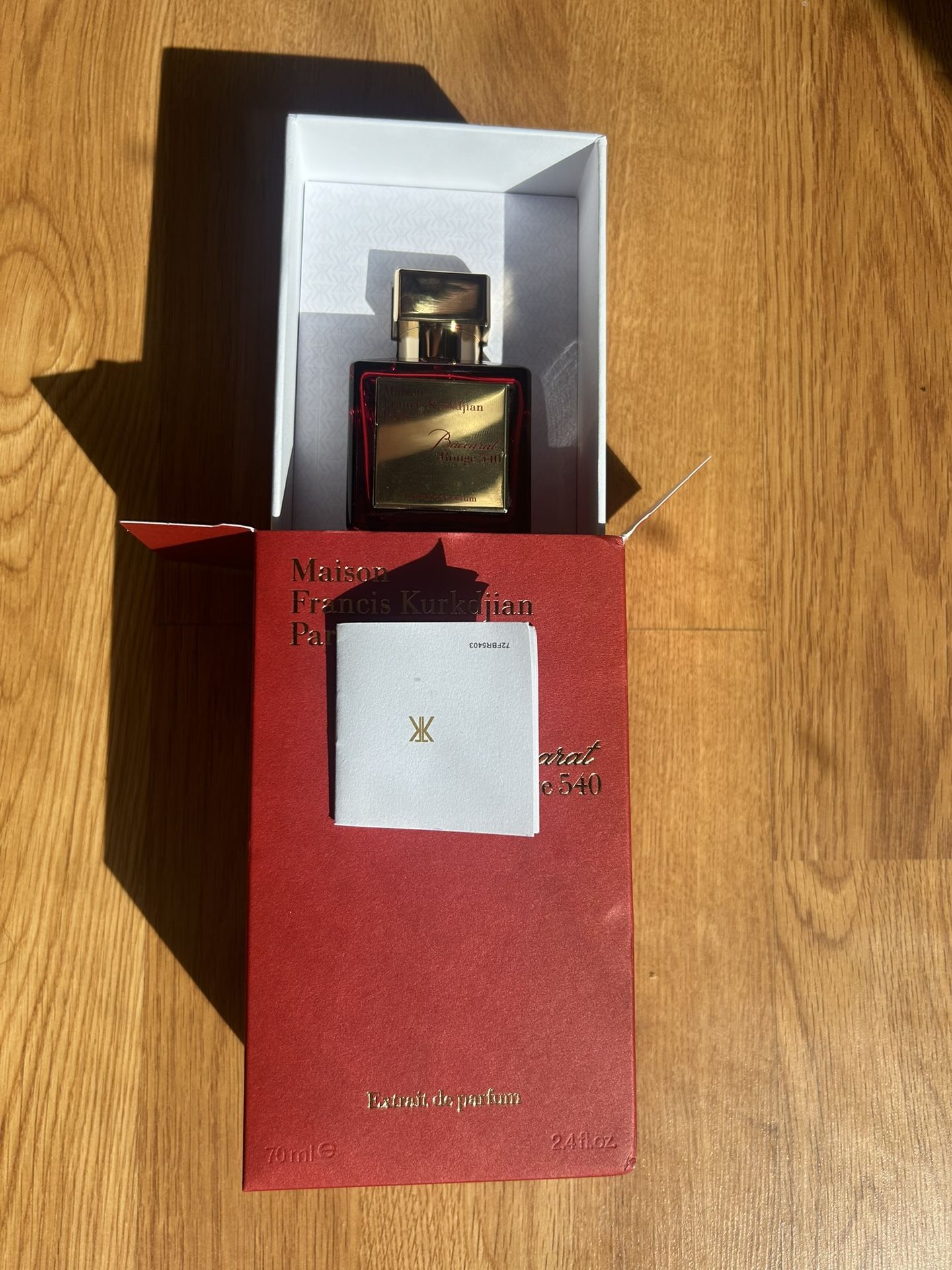 Maison Baccarat Rouge 540 Perfume
