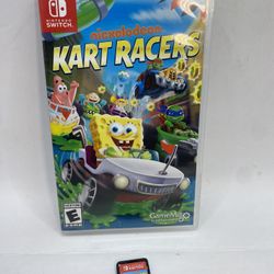 Nickelodeon Kart Racers (Nintendo Switch) in box SpongeBob ninja Turtles