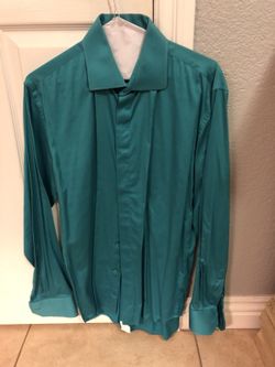 Wedding dress shirt wore it once