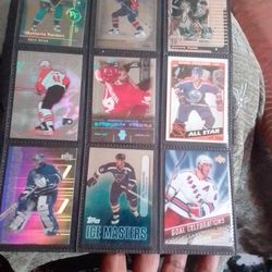 Hockey Sports Cards Collection 