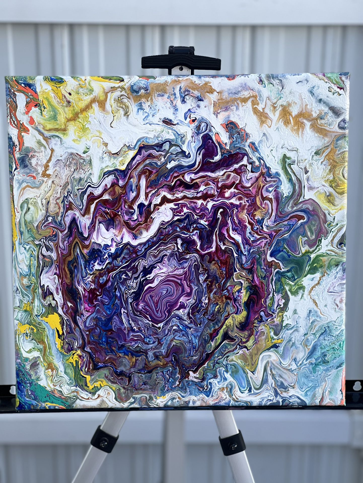 tornado eye / Pouring Arts - Abstract 