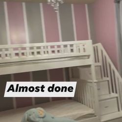 Twins Sized Bunk Bed With Twins Sized Trundle (not In Picture). 