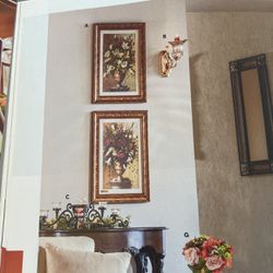 Home Interiors Cuadros Florales