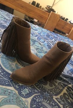 Brown Heel Boots