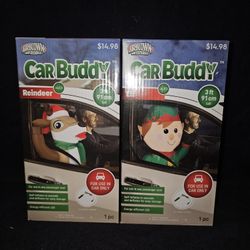 Blow Up Christmas Car Buddies 2x15