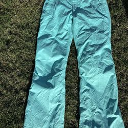 The North Face Light Teal Women Size Small Snow Pants