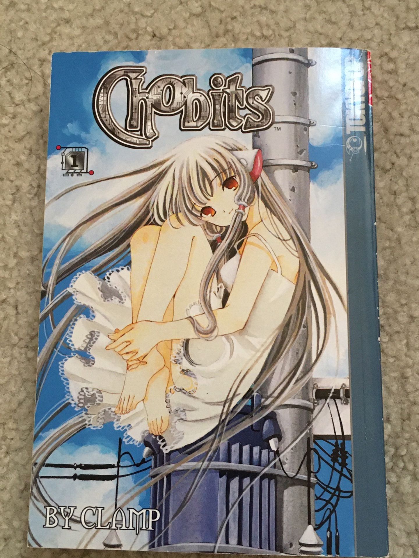 Manga Book Chobits Vol 1 By Clamp