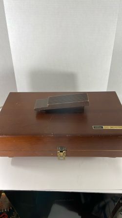 Vintage Sunbeam Shoe Shine Brushes 2-Speed Polisher - Polish - Buffs - Shines
