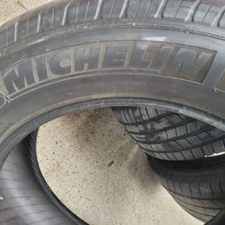 (4) Michelin Defender MS 275/55R20 Used Tires