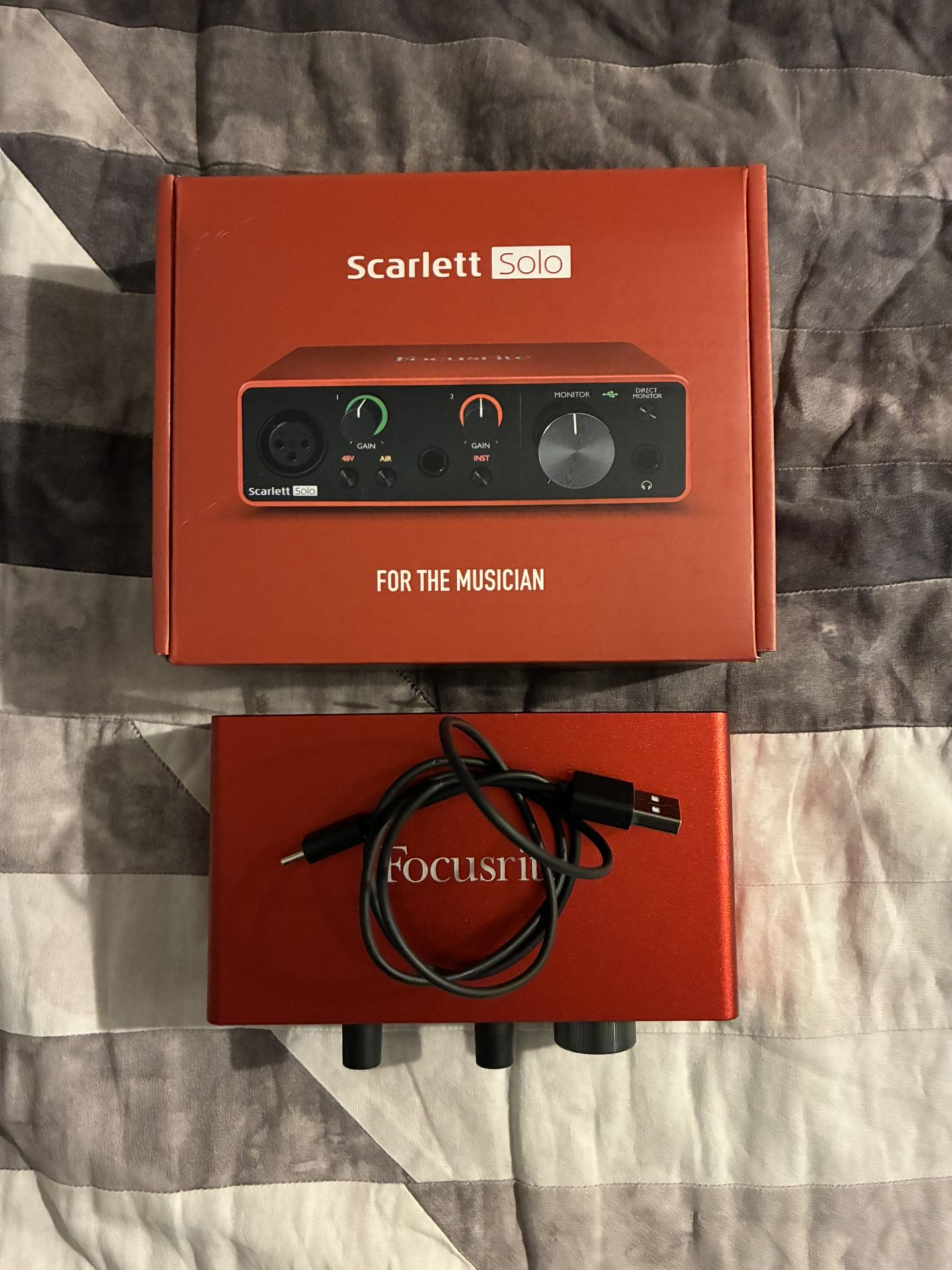 Scarlett Focusrite Solo Audio Interface