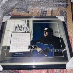 Luke combs Hand Written Lyrics 