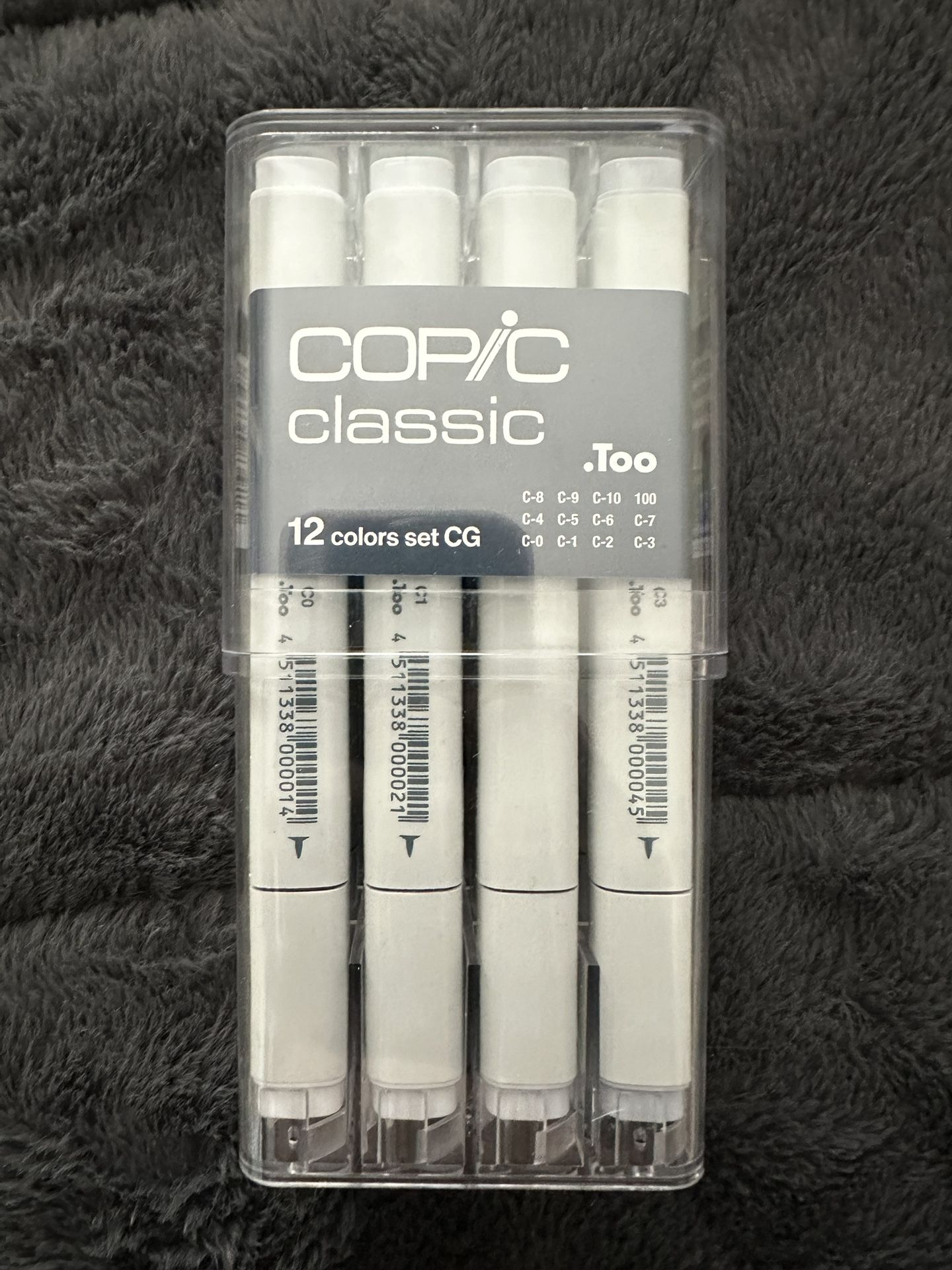 COPIC Classic Markers - Cool Grey Set