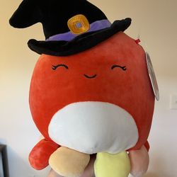 Detra Witch Octopus Squishmallow NWT Small