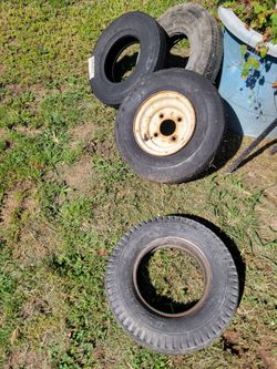 Trailer tires 4.80-8