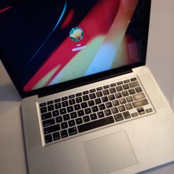 APPLE MACBOOK PRO RETINA 128SSD 8GB RAM AND CHARGER 