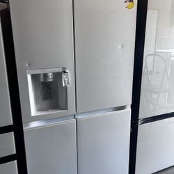 LG 27 cu. ft. Side by Side Smart Refrigerator w/ Craft Ice, External Ice and Water Dispenser in PrintProof Stainless Steel