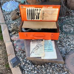 Black Decker Heavy Duty Cut Saw 