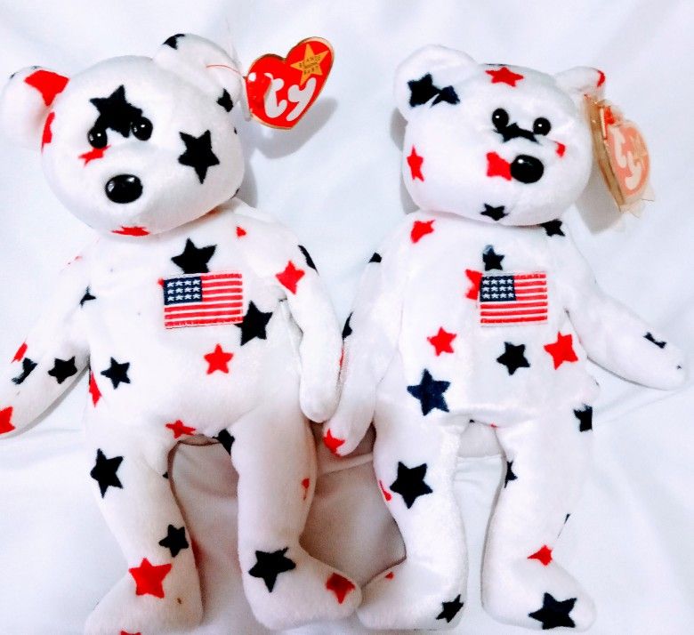 GLORY TY BEANIE BABY BEARS