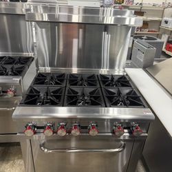 Commercial Gas Range - Estufa - Fogon 