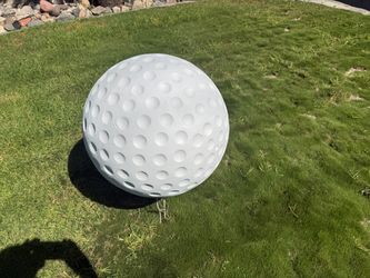 Golf Ball - Giant Plaster (one of a kind)