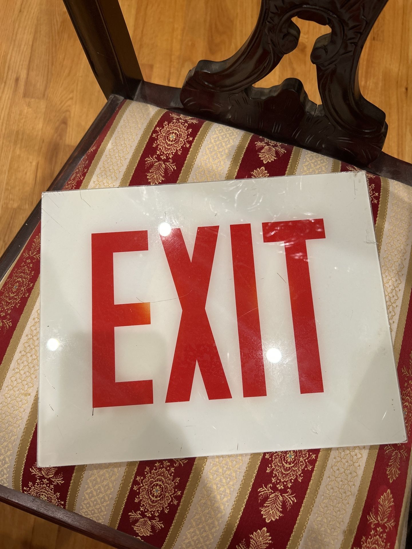 Exit Sign (real)