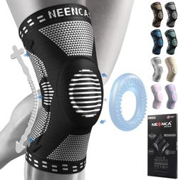 Professional Knee Brace - Medical Compression Sleeve with Patella Pad