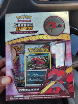 Pokémon shining legends pin collection